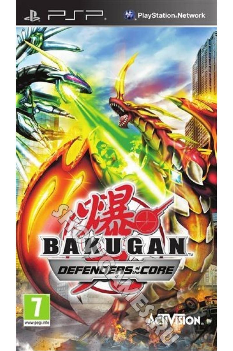 BAKUGAN DEFENDERS OF THE CORE PSP