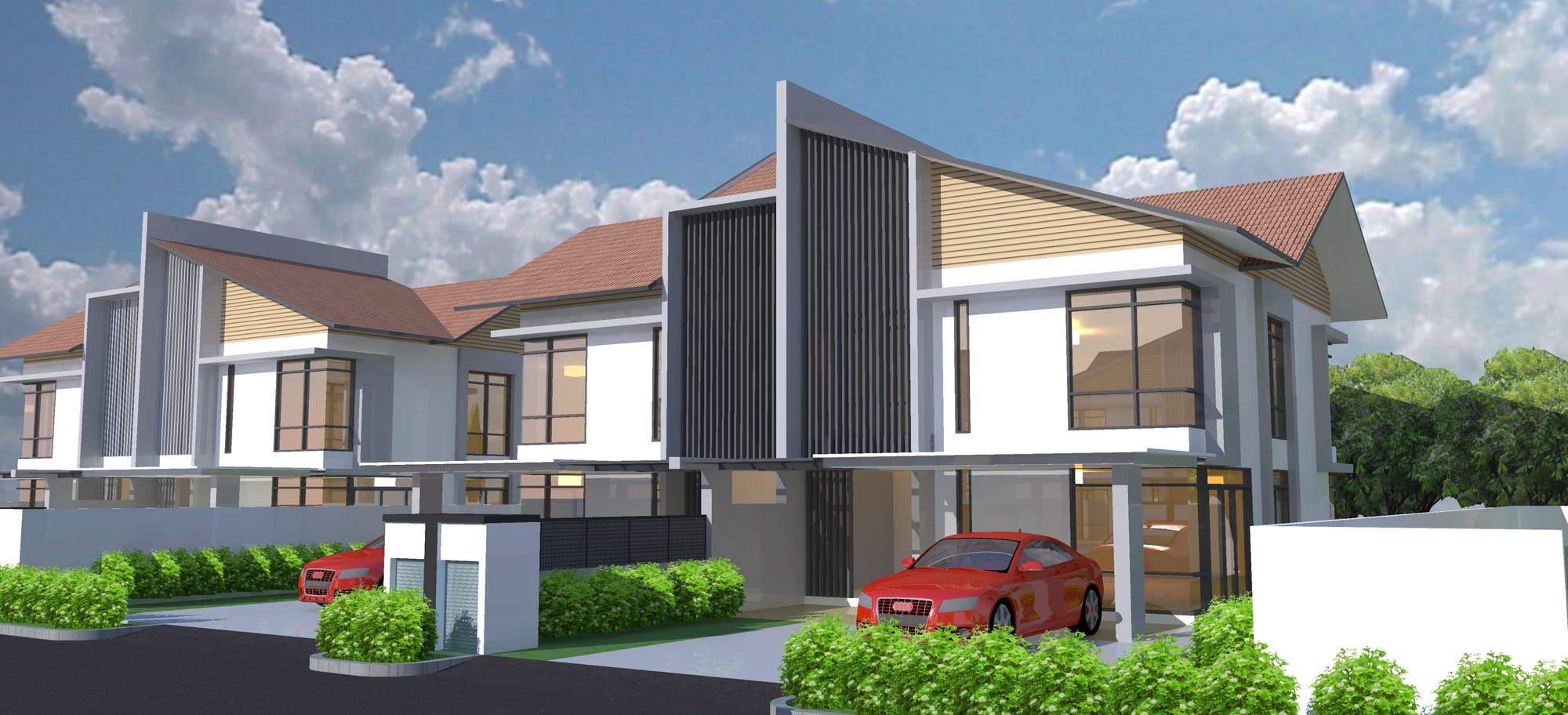 PROPOSED SEMI DETACH HOUSES