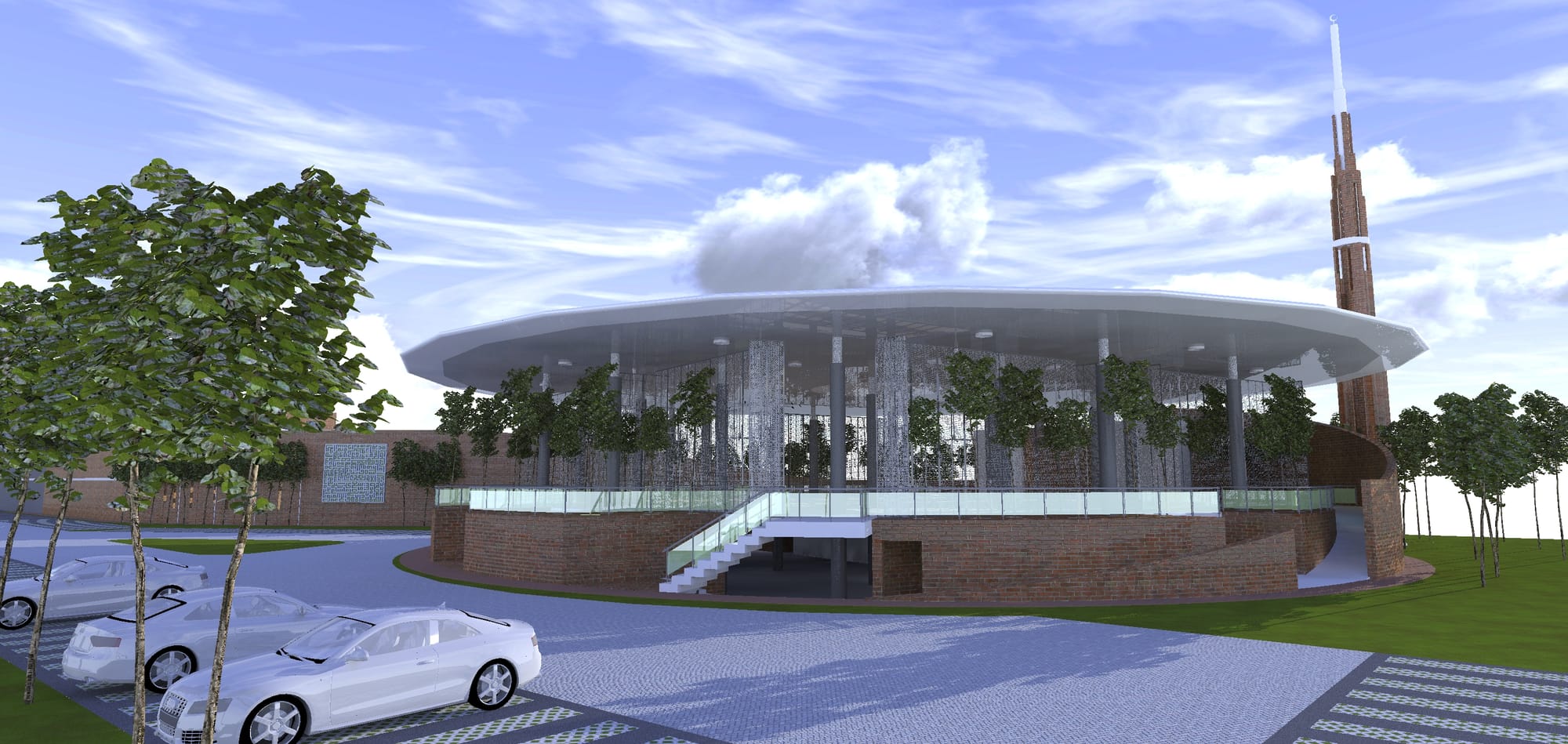 PROPOSED MOSQUE AND CAR SALES GALLERY