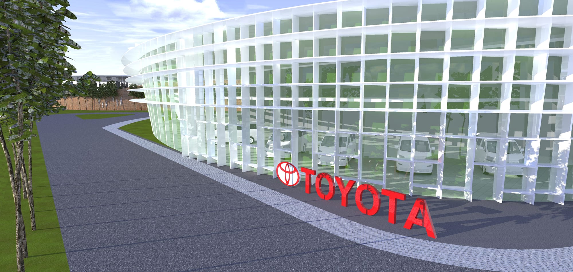 PROPOSED MOSQUE AND CAR SALES GALLERY