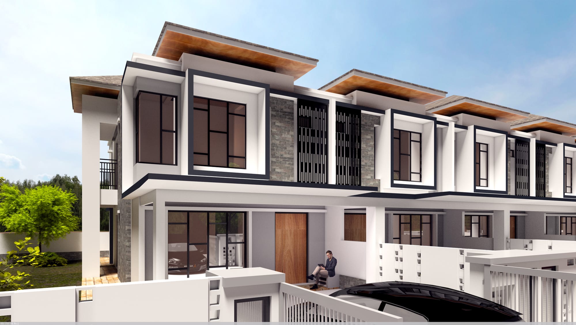 PROPOSED 22X70 TERRACE HOUSE