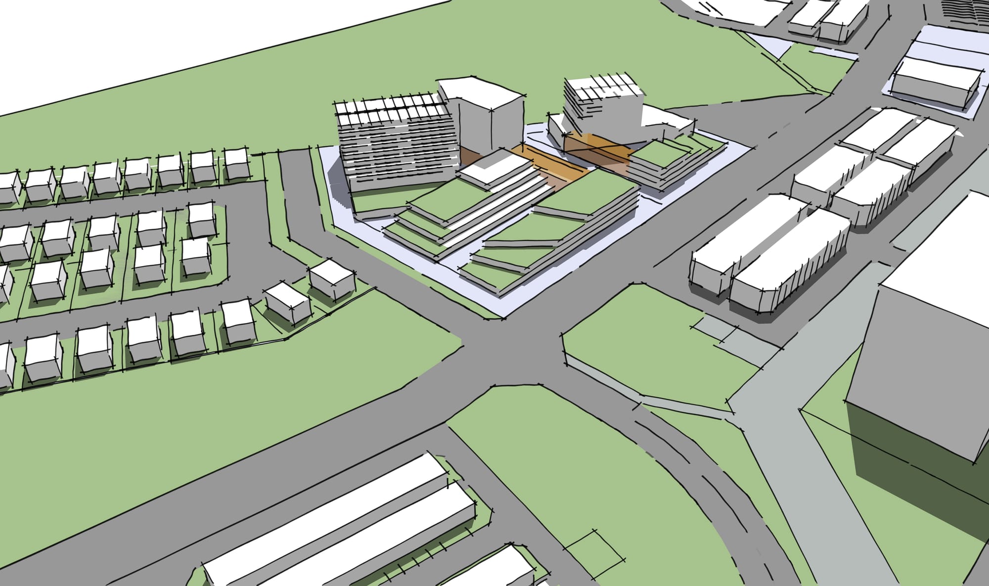 PROPOSED WALK UP MALL