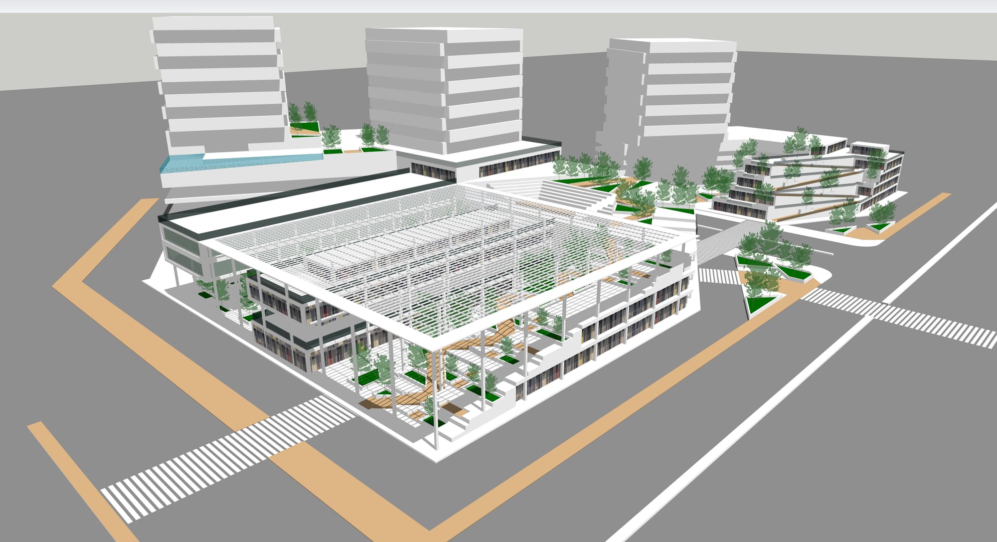 PROPOSED WALK UP MALL