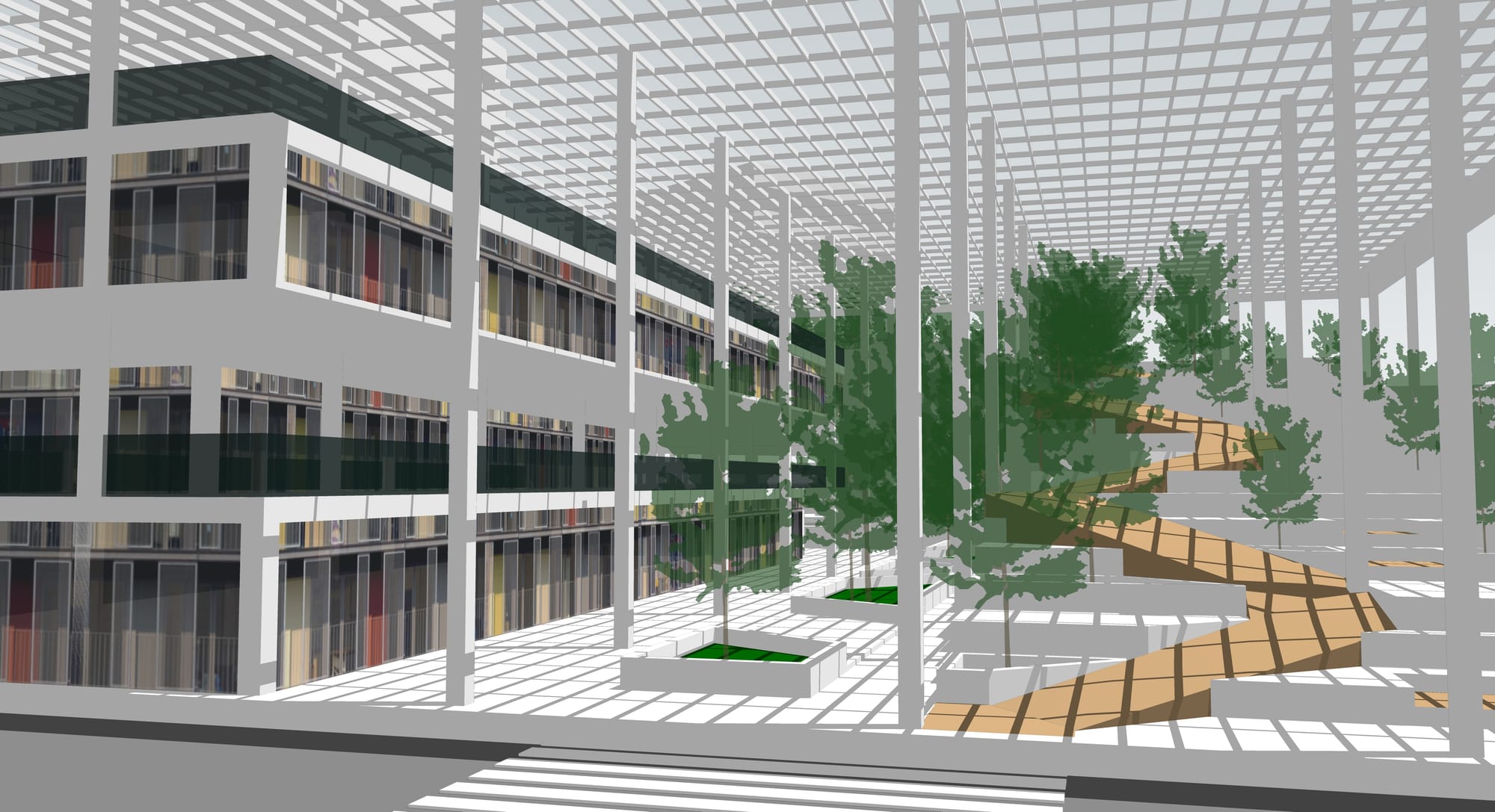 PROPOSED WALK UP MALL