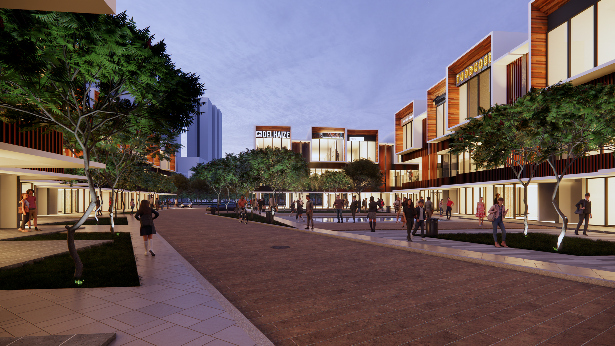 PROPOSED 3 STOREY SHOP LOTS