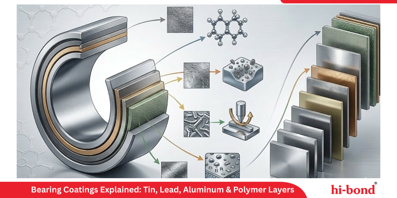 Bearing Coatings Explained: Tin, Lead, Aluminum & Polymer Layers