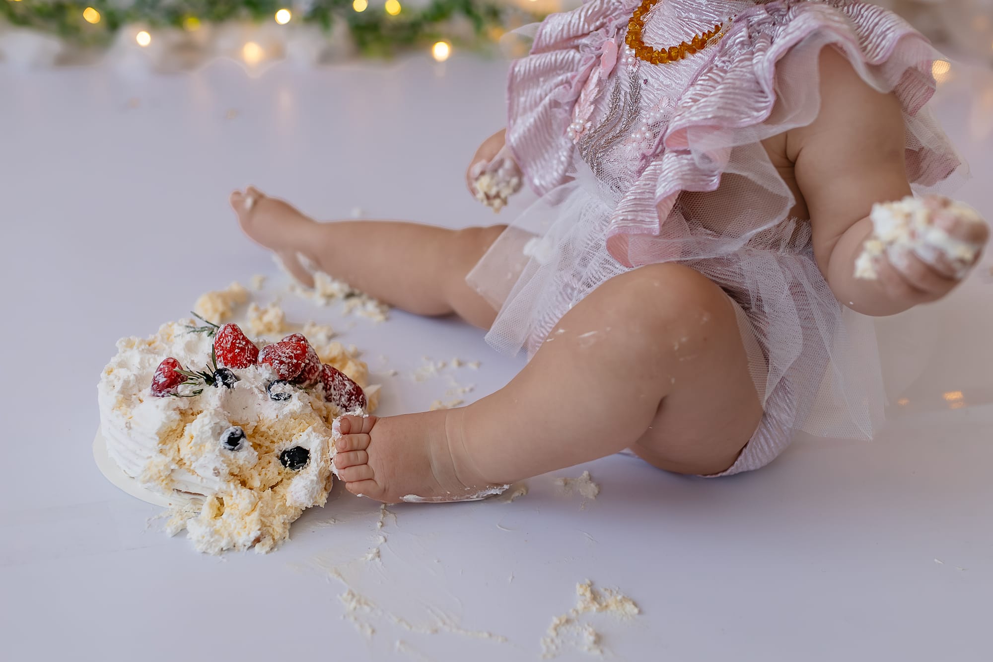 pirmojo gimtadienio tortas