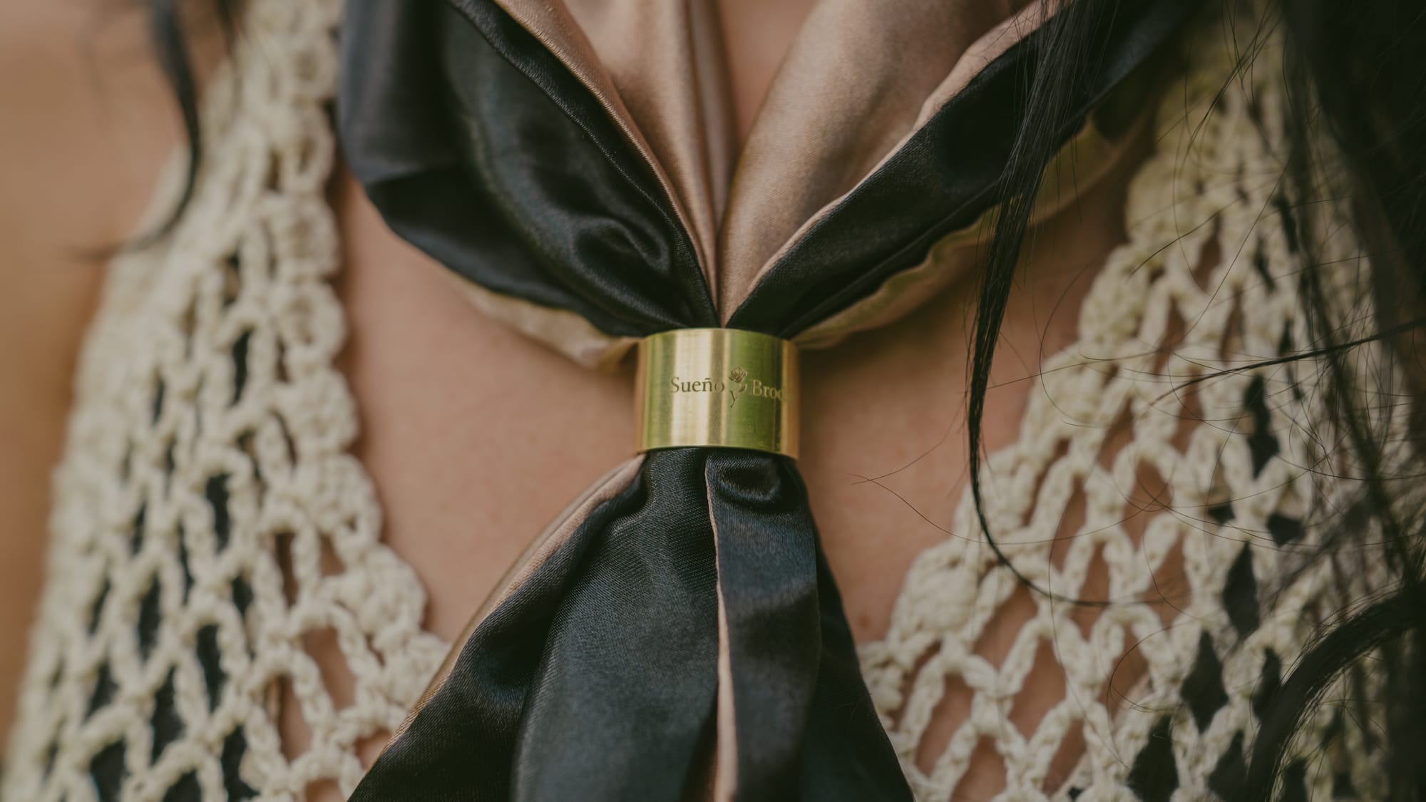 Elegante: černo-béžový