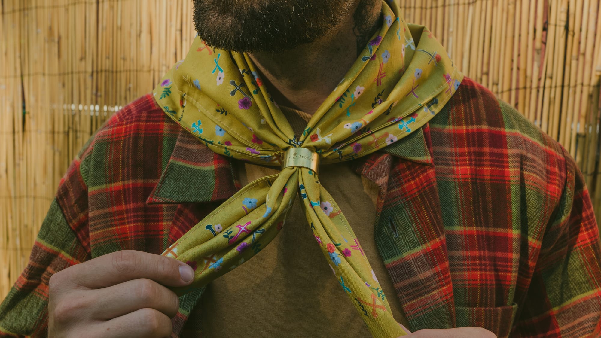 Santos: Cruz 60x60 cm