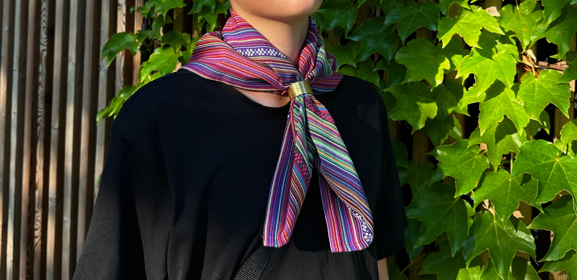 A Rayas: Violeta 60x60 cm