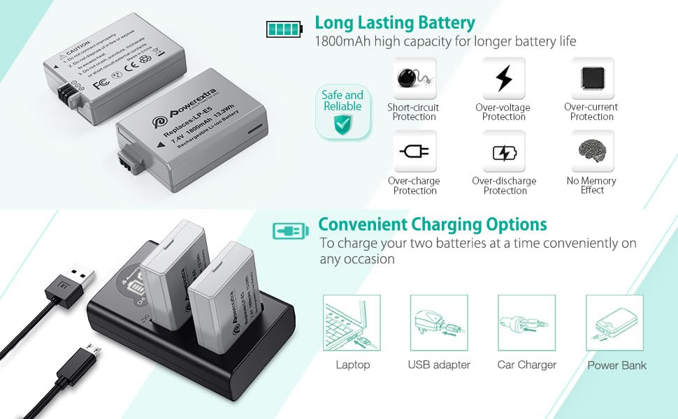 canon lp-e5 battery