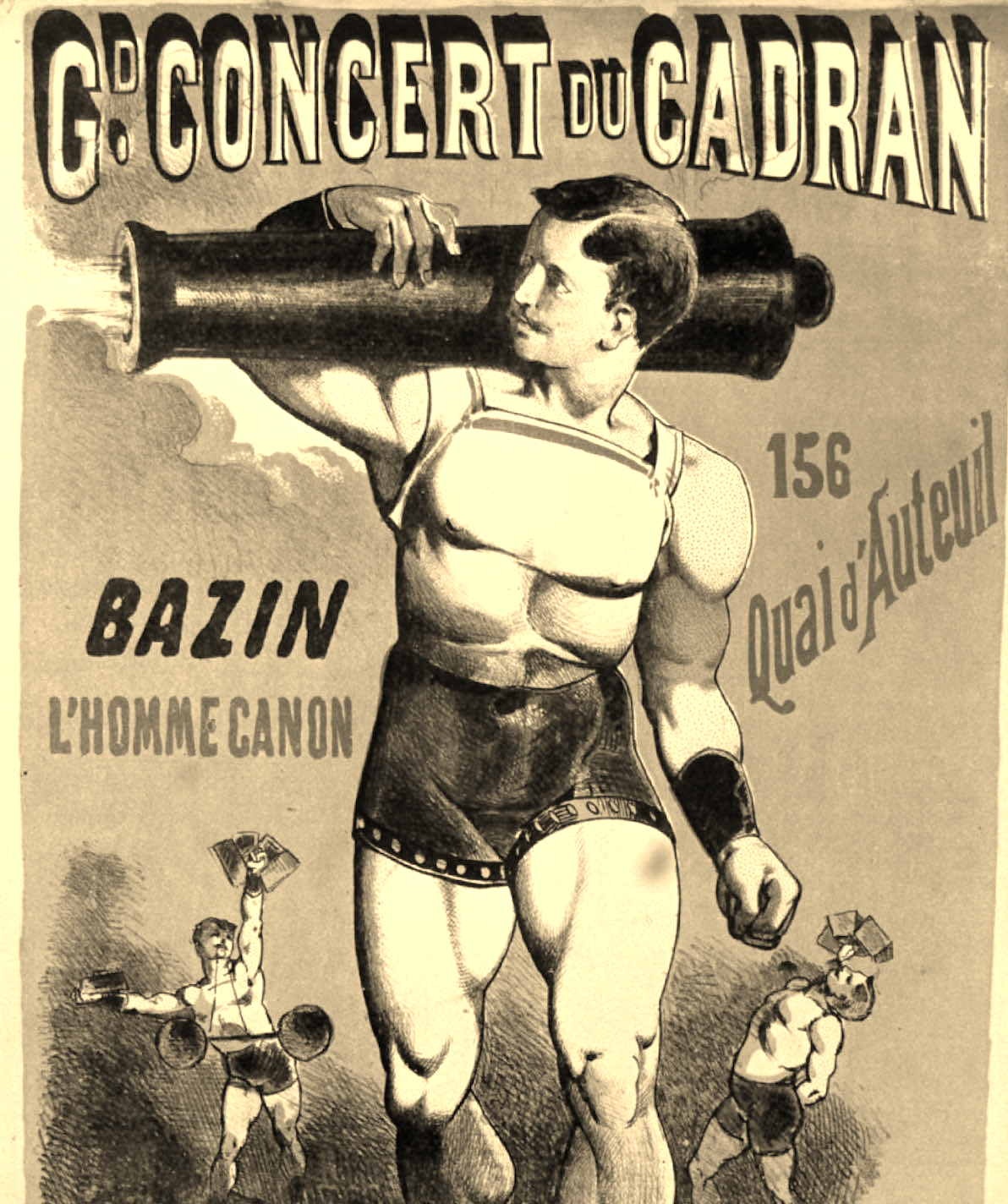 Hommes et Femmes canon. Numéros d’artillerie