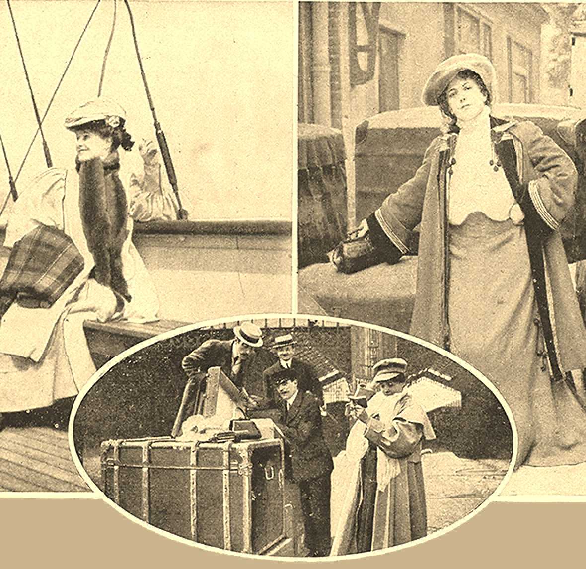 Les acteurs en tournée