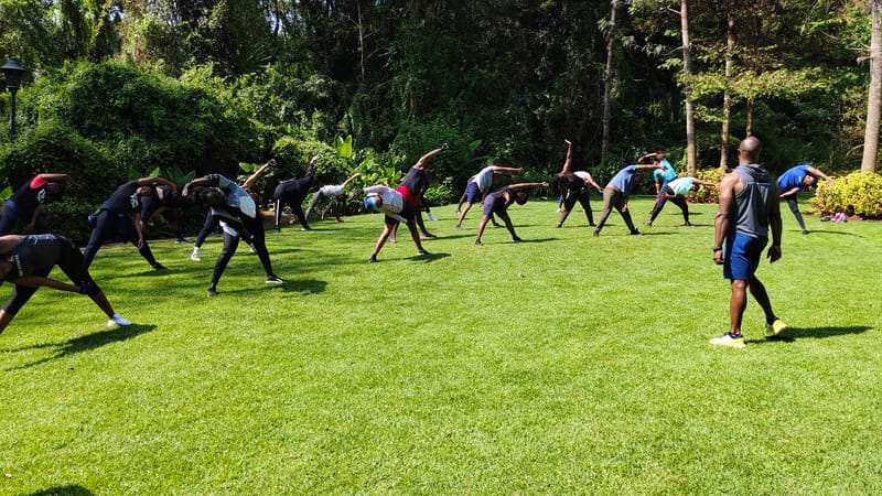 Outdoor Fitness and Team Building