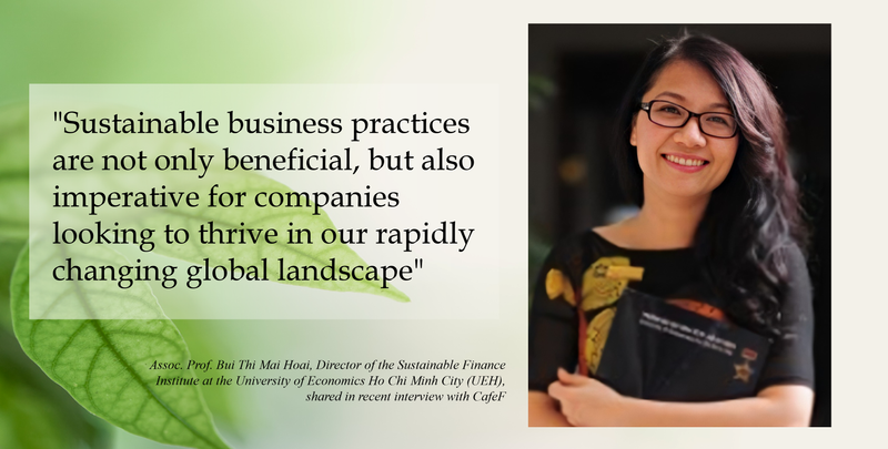 Business Sustainability Crucial for Vietnam's Future, UEH-SFI Expert Warns