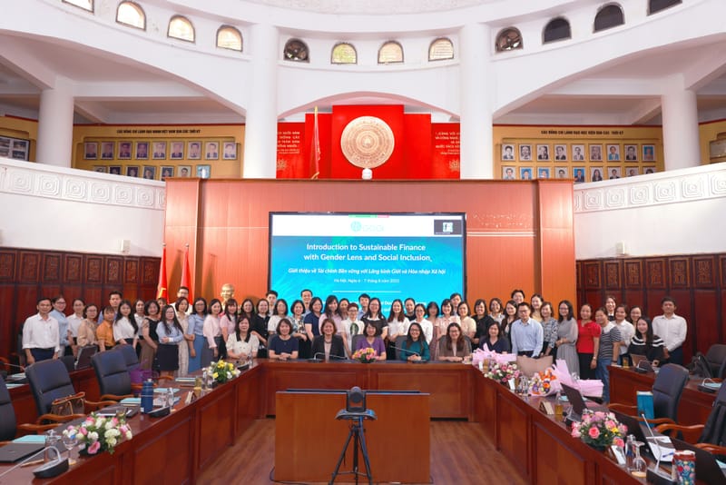 Sustainable Finance training course for lecturers of the Faculty of Finance, Banking Academy