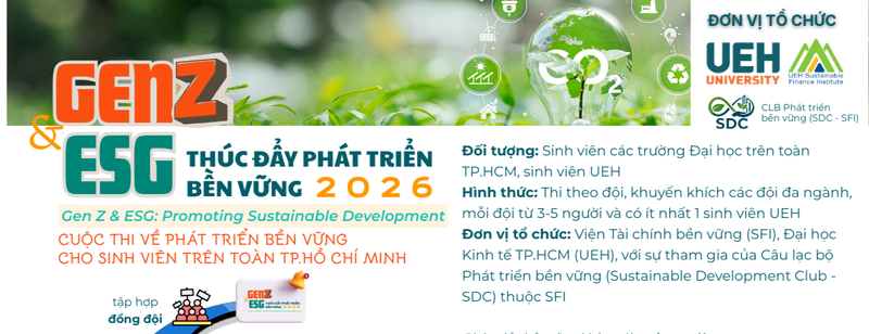 GEN Z & ESG: PROMOTING SUSTAINABLE DEVELOPMENT 2026 (ZESG 2026)