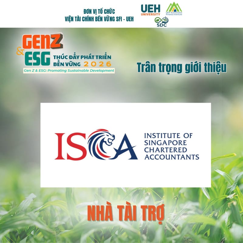 ZESG 2026 | SPONSOR SPOTLIGHT: INSTITUTE OF SINGAPORE CHARTERED ACCOUNTANTS (ISCA)