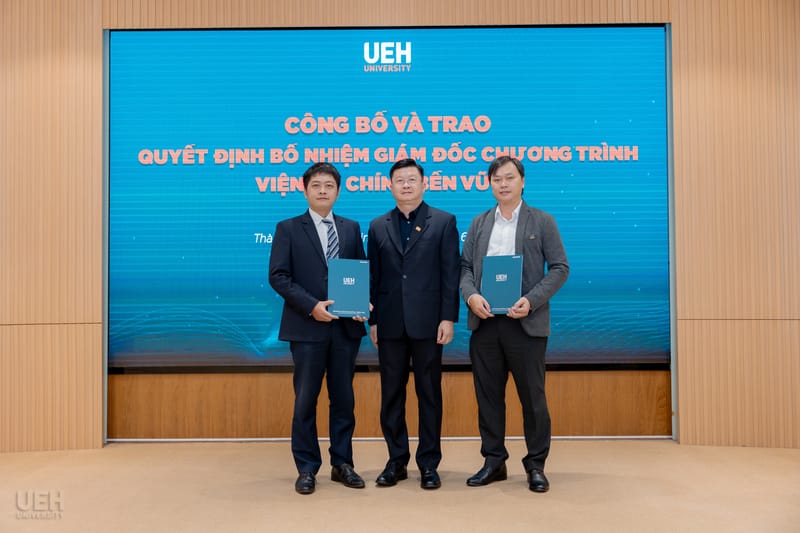 CONGRATULATIONS TO DR. PHAM THAI BINH AND DR. DINH SY KHANG ON THEIR APPOINTMENTS AS PROGRAM DIRECTORS
