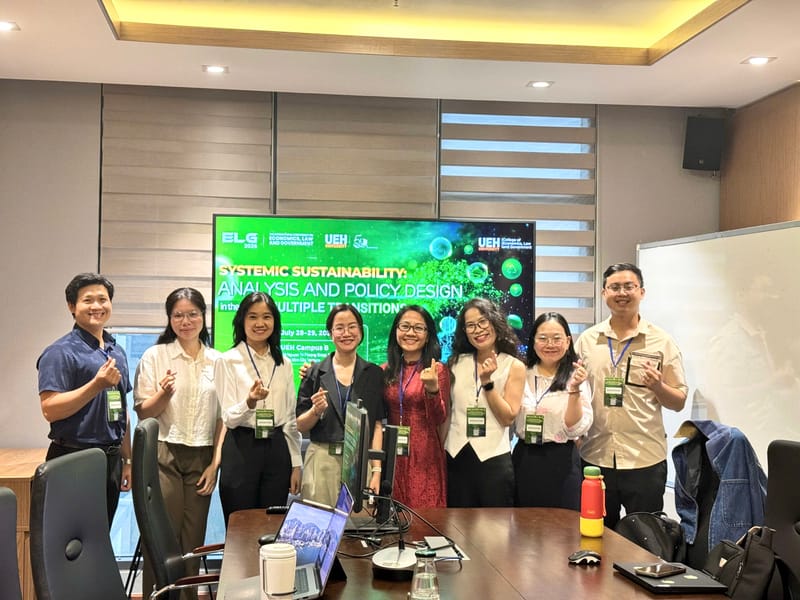 UEH Sustainable Finance Institute Strengthens Academic Presence at ELG 2026