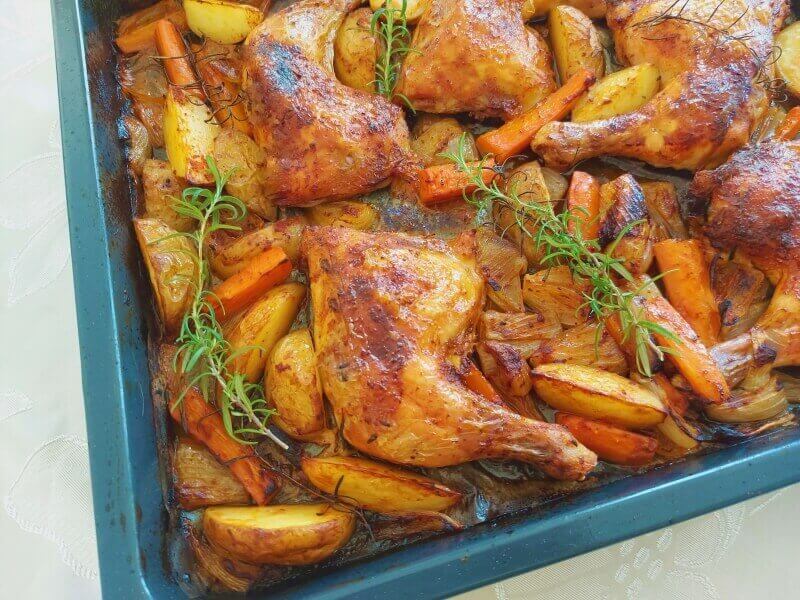 עוף בתנור