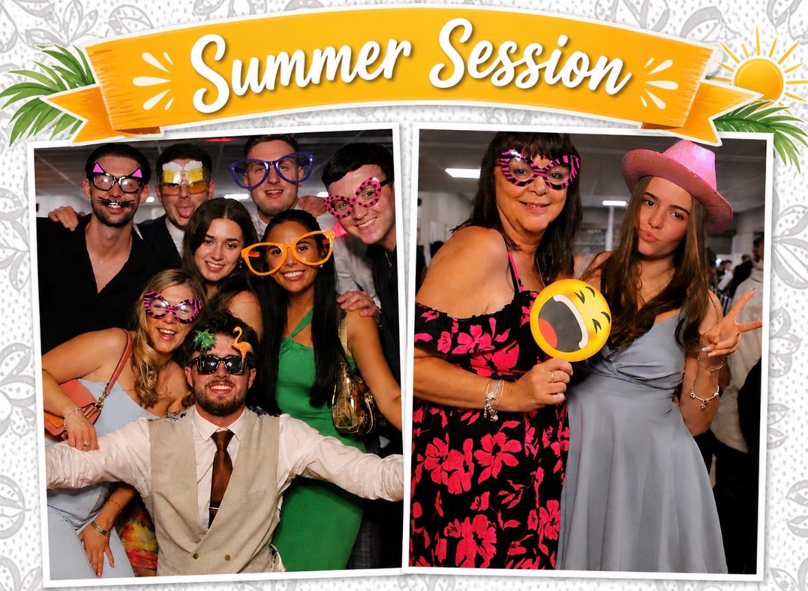 Summer Wedding Photo Booth Session – North Wales