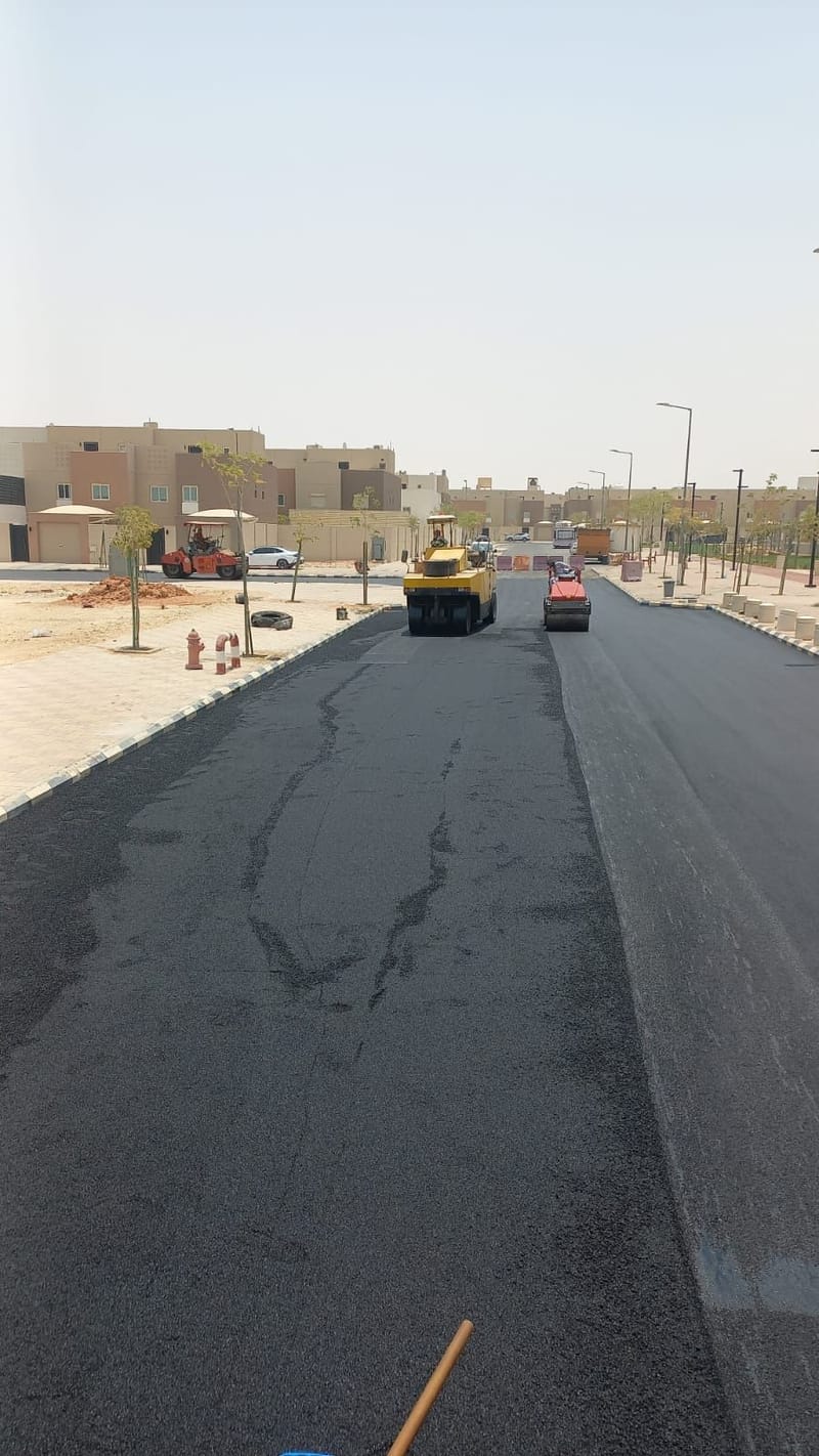 أعمال الطرق والإسفلت