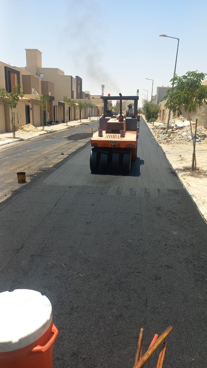 أعمال الطرق والإسفلت