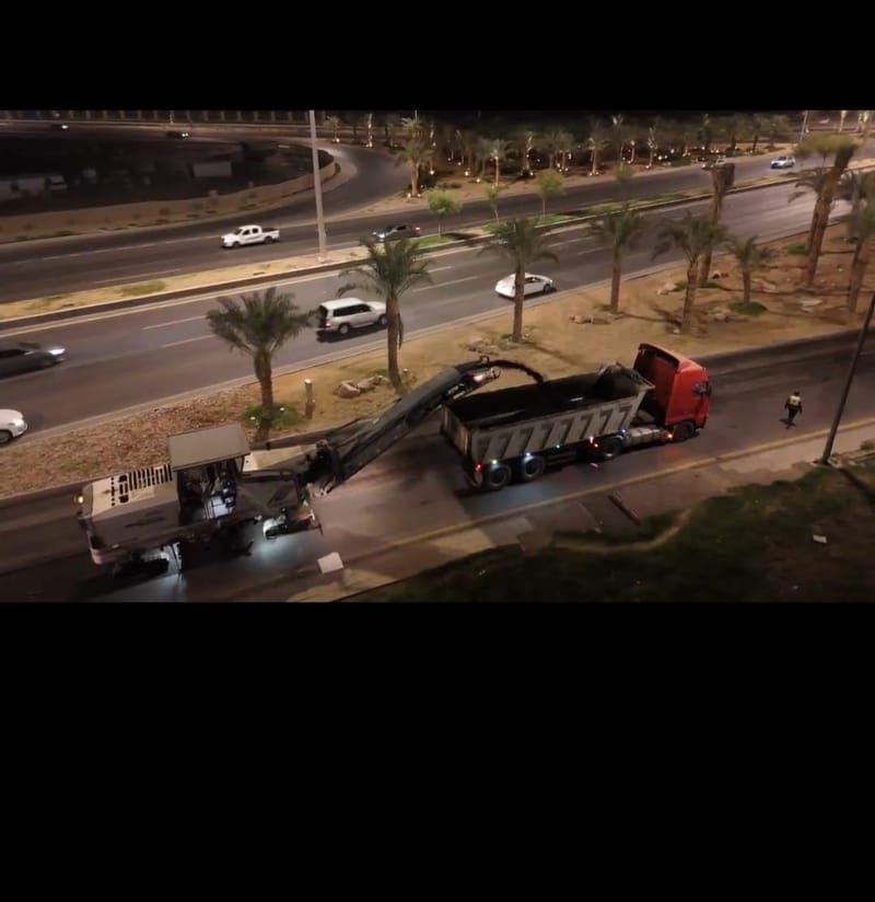 أعمال الطرق والإسفلت