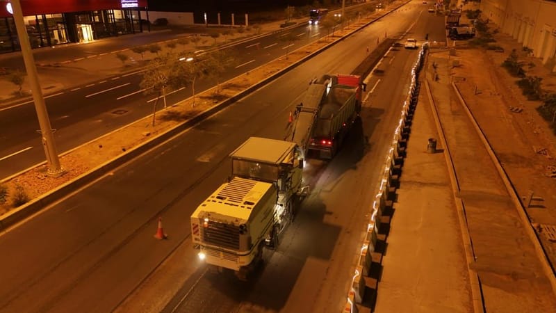 أعمال الطرق والإسفلت