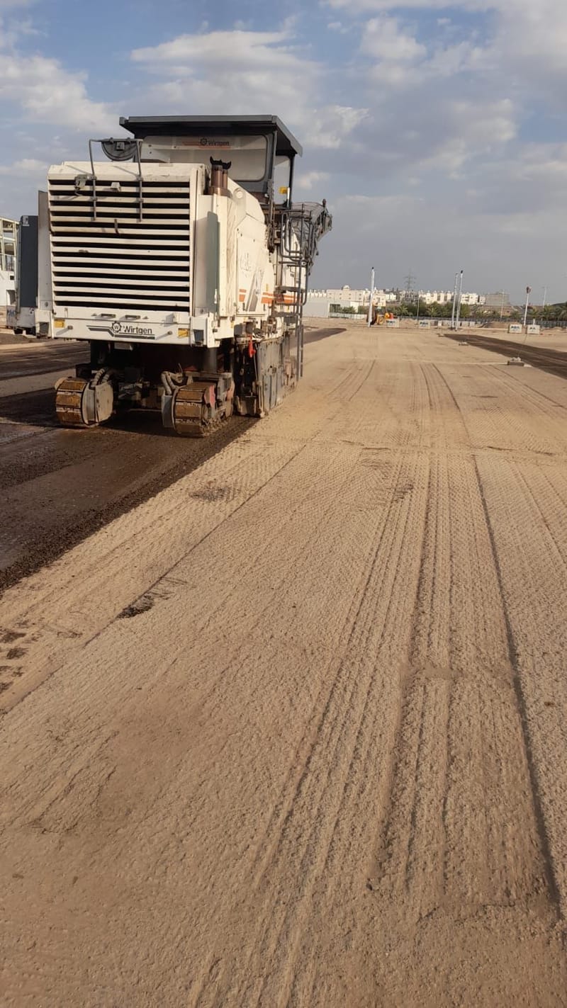 أعمال الطرق والإسفلت