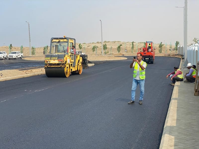 أعمال الطرق والإسفلت