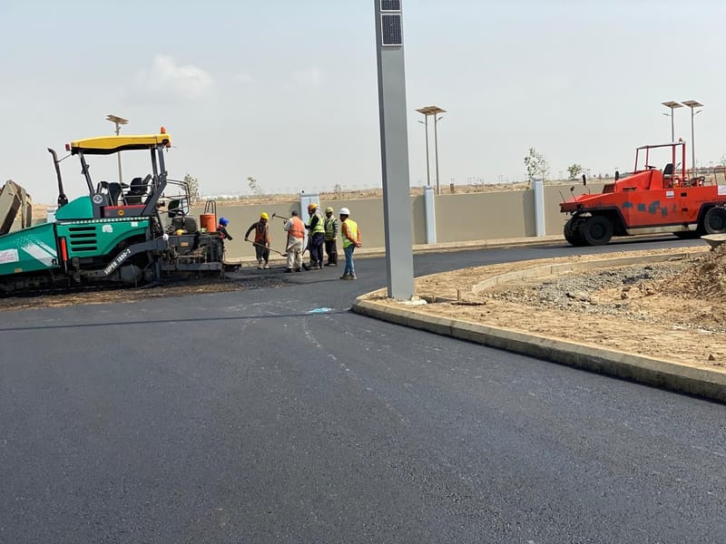 أعمال الطرق والإسفلت