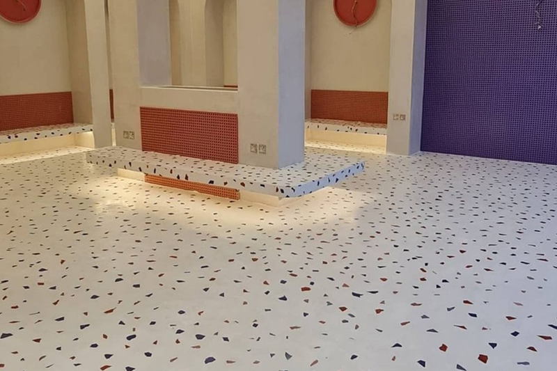 أرضيات تيرازو أيبوكسي Epoxy Terrazzo