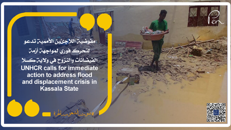 UNHCR calls for immediate action to address flood and displacement crisis in Kassala State