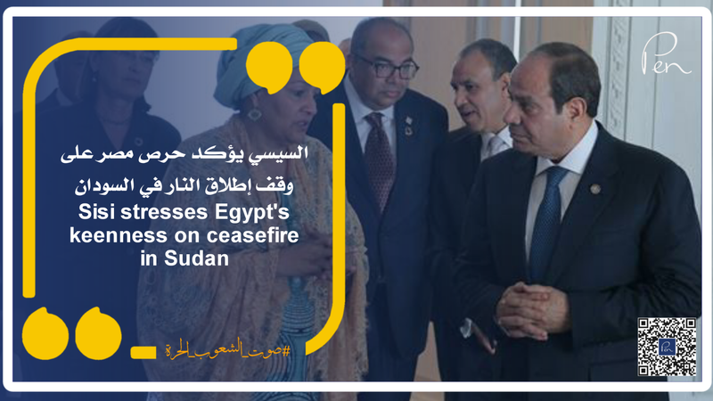 Sisi stresses Egypt's keenness on ceasefire in Sudan