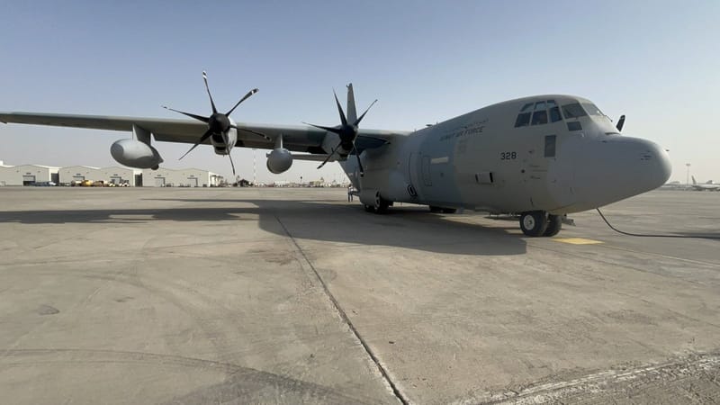 طائرة إغاثية كويتية تصل إلى بورتسودان