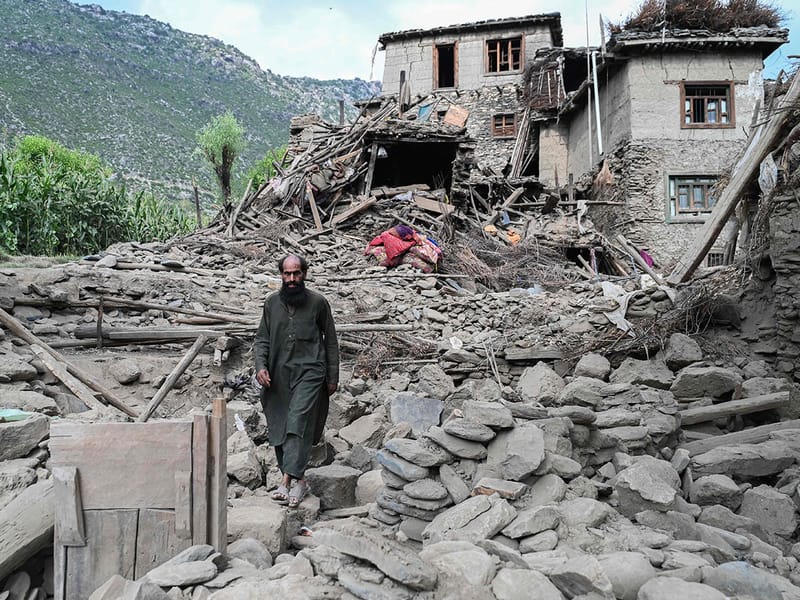 زلزال جديد بقوة 5.2 يضرب شرقي أفغانستان