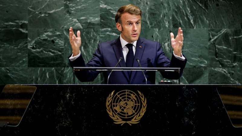 The French President calls for international mobilization to restore power to civilians in Sudan.