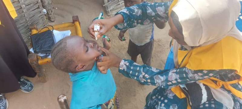 انطلاق حملة للتطعيم ضد شلل الأطفال في ولايات دارفور الخمس