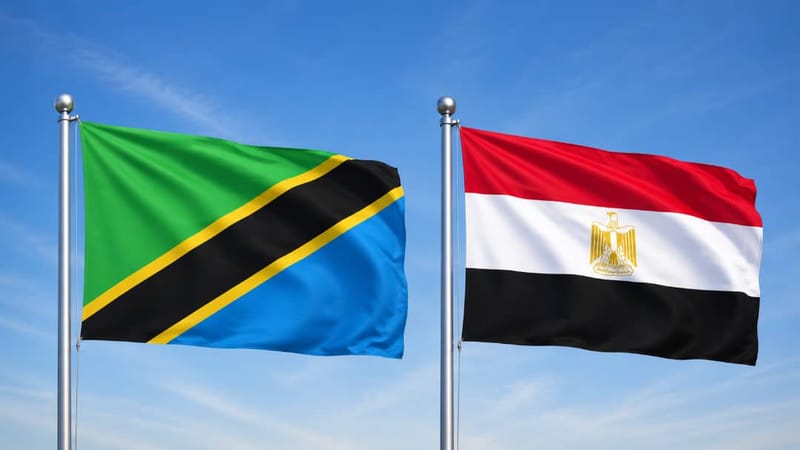 مصر وتنزانيا توقعان اتفاقيات وتعلنان خطاً ملاحياً جديداً