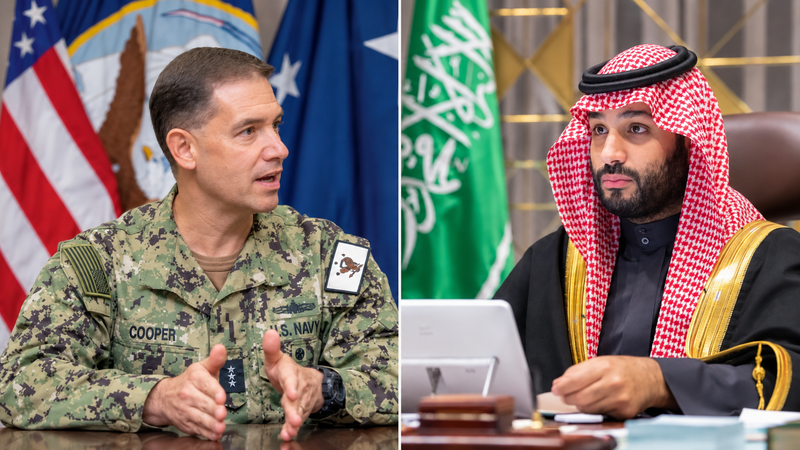 ولي العهد السعودي يبحث مع قائد "سنتكوم" مستجدات المنطقة