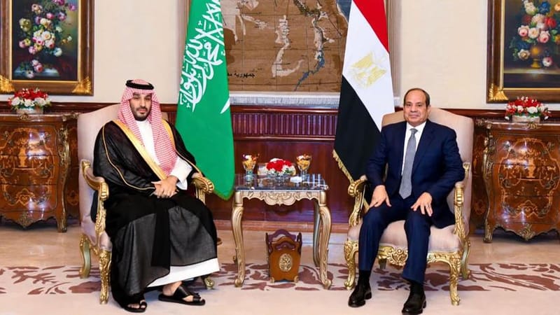 السيسي وبن سلمان يؤكدان دعم أمن السودان ووحدة أراضيه