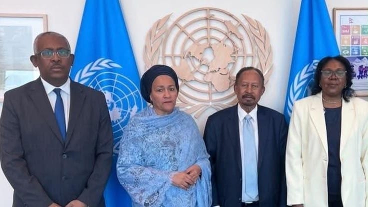 وفد "صمود" يلتقي الأمم المتحدة في نيويورك لبحث وقف الحرب في السودان