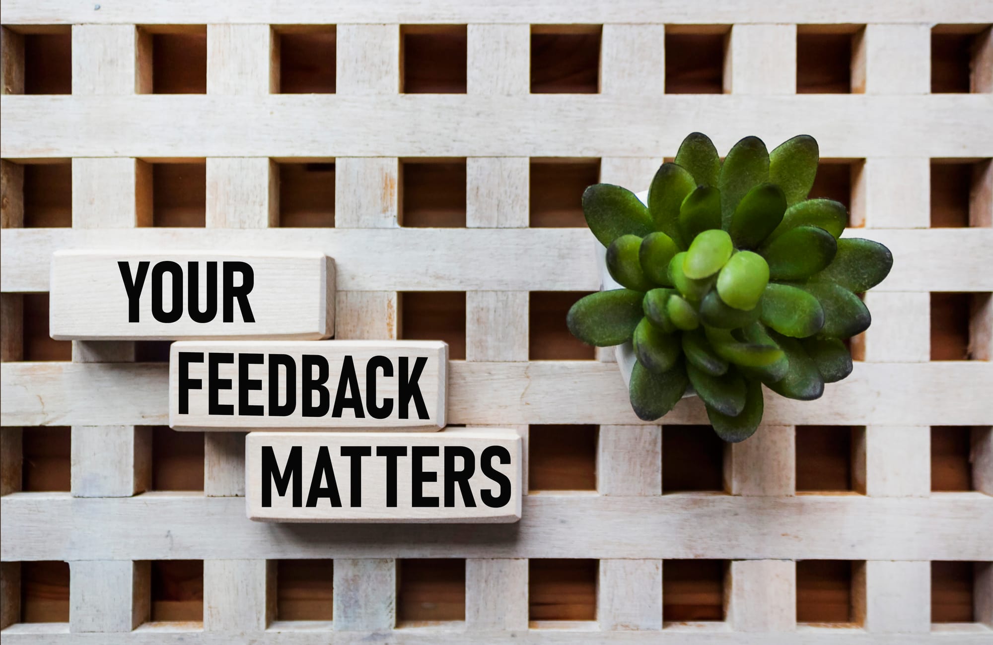 Why your feedback matters!