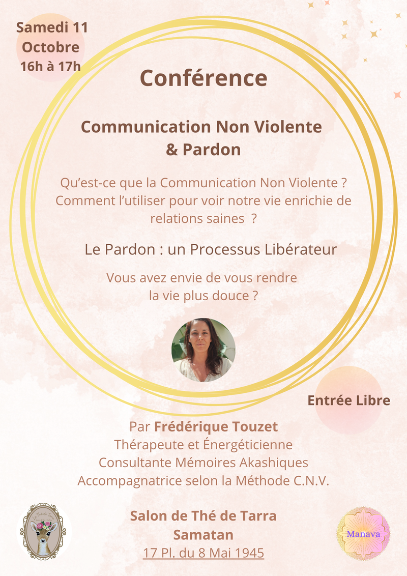 Conférence Communication non violente & Pardon