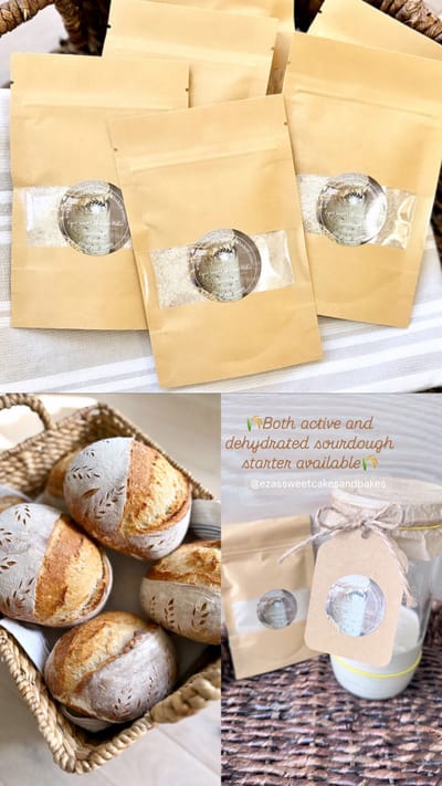 DEHYDRATED SOURDOUGH STARTER image