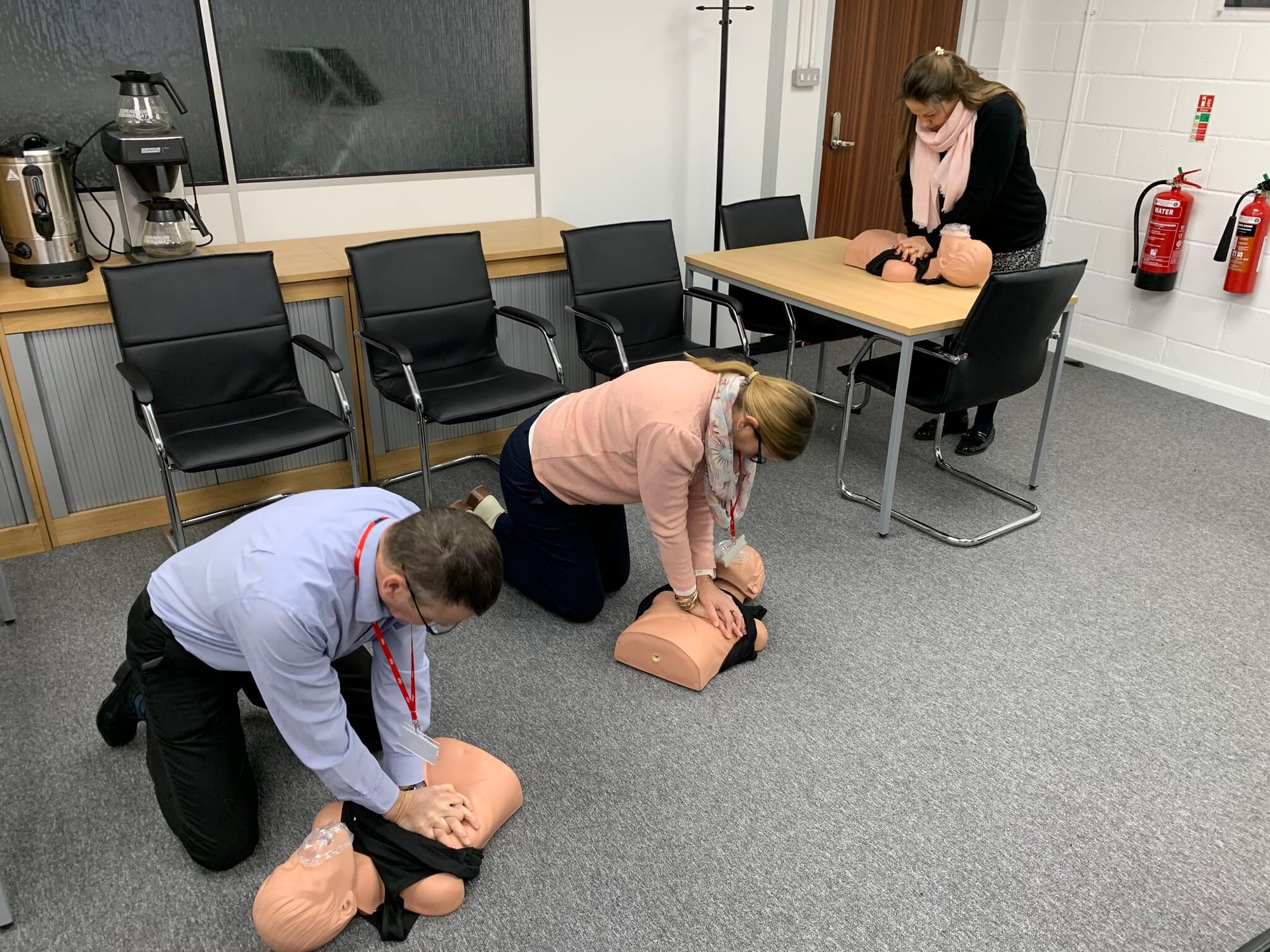 First aid course