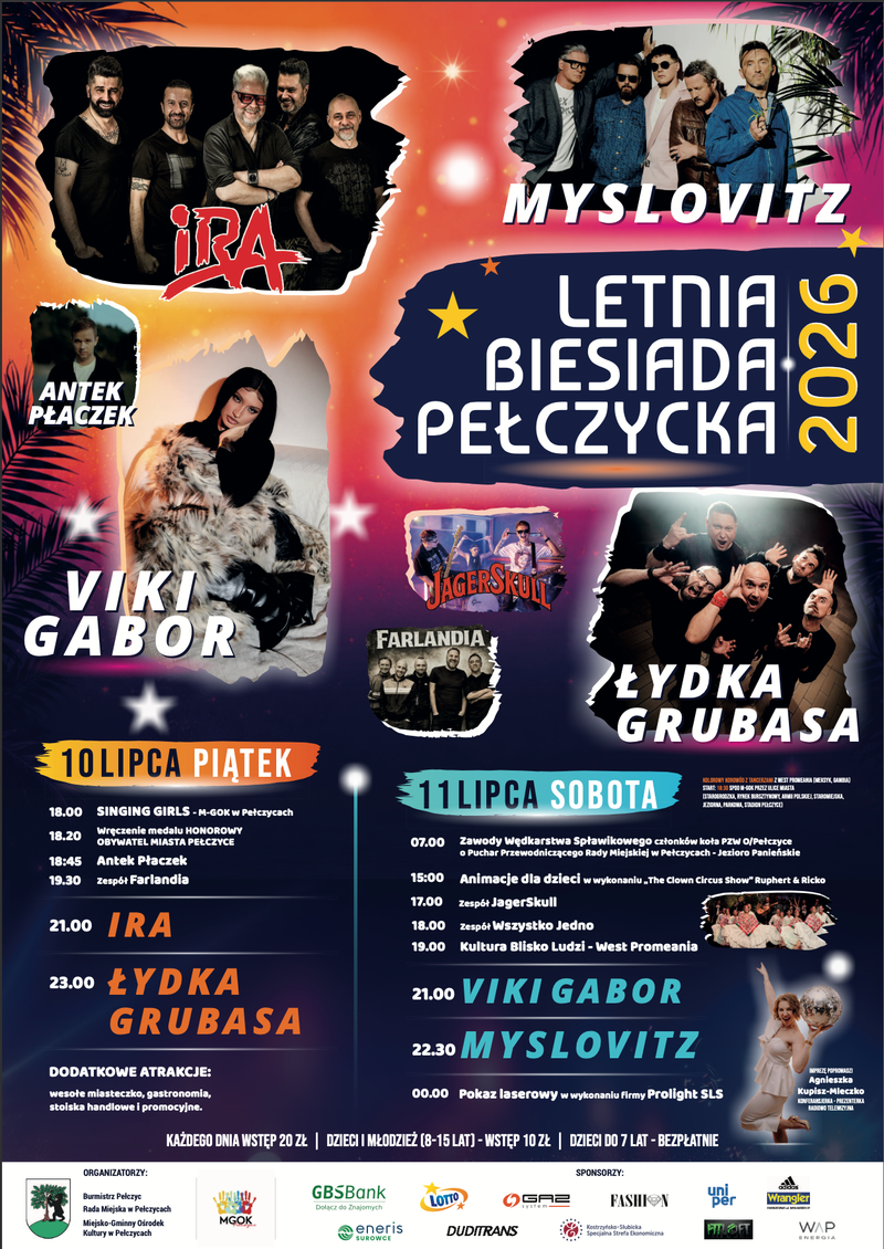 11 lipca 2026 Koncert - wstęp wolny