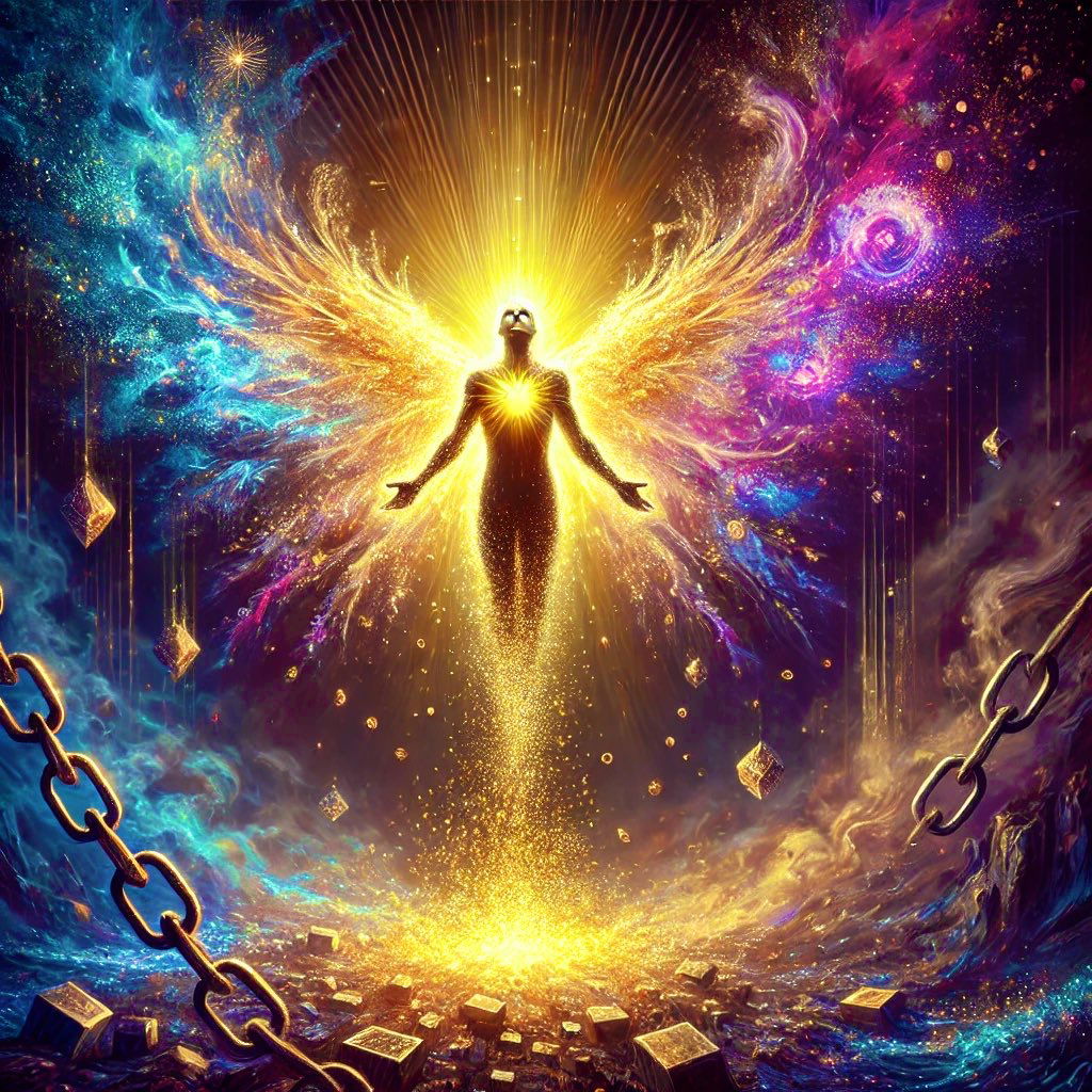 Carved by Chaos, darkness to Reborn in sovereign truth, authenticity, Integrity